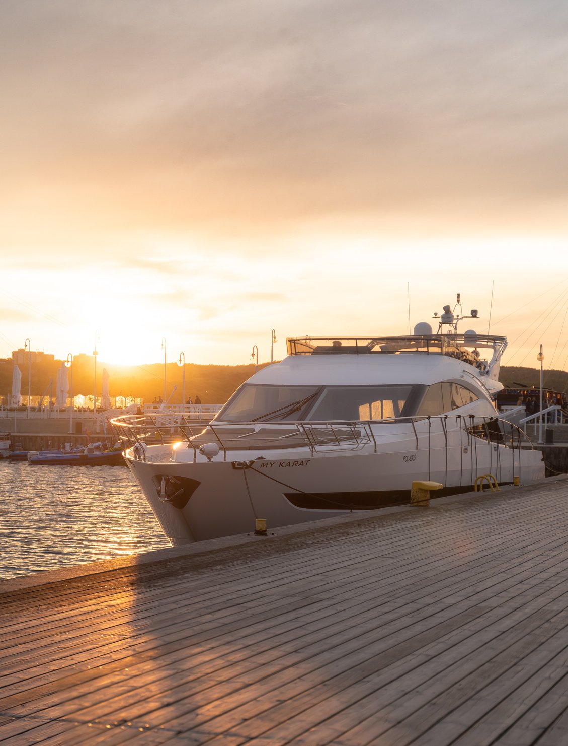 White and Black Yacht on Sea